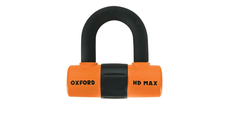 Obrázek produktu Zámek kotouče OXFORD HD MAX - Ø14 mm oranžový LK312