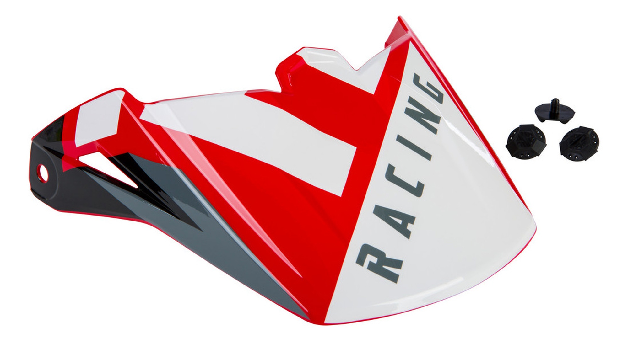 Obrázek produktu kšilt pro přilbu ELITE, FLY RACING - USA (červená/černá) 73-88142