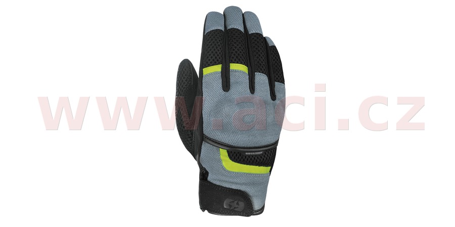 Obrázek produktu rukavice BRISBANE AIR, OXFORD (šedé/černé/žluté fluo)