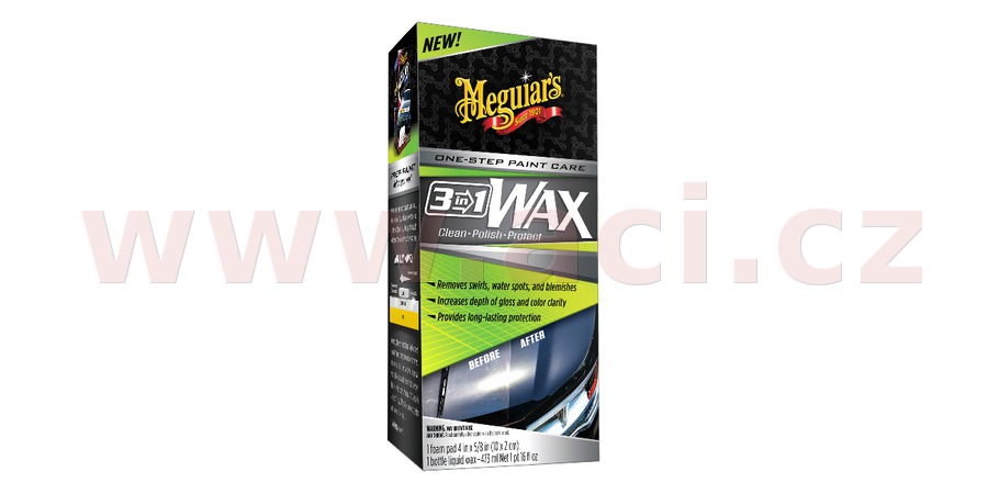 Obrázek produktu MEGUIARS 3v1 Wax - leštěnka s voskem, 473 ml G191016