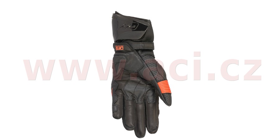 Obrázek produktu rukavice GP PRO R 3, ALPINESTARS (černá/červená fluo) 3556719-1030