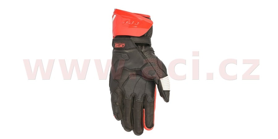 Obrázek produktu rukavice GP PRO R3, ALPINESTARS (černá/bílá/červená, vel. 3XL) 3556719-1304