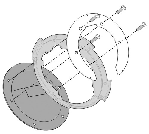 Obrázek produktu BF10K - SUZUKI V-STROM - redukce pro tankvak tanklock KAPPA