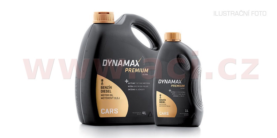 Obrázek produktu DYNAMAX PREMIUM SN PLUS 10W40, polosyntetický motorový olej 4 l 502648