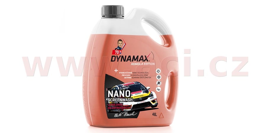Obrázek produktu DYNAMAX NANO, Homola edition, letní směs do ostřikovačů 4 l 502570