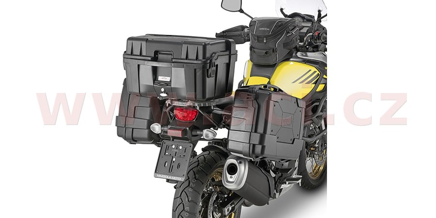 Obrázek produktu MONOKEY TopCase GARDA BLACK LINE - 52l, KAPPA (černý, kompozit) KGR52N