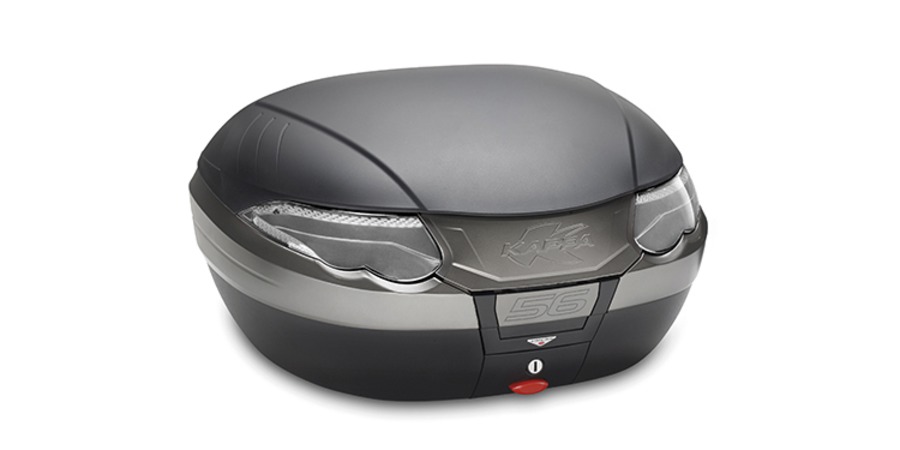 Obrázek produktu MONOKEY TopCase - 56l, KAPPA (černý s kouřovými odrazkami) K56NT