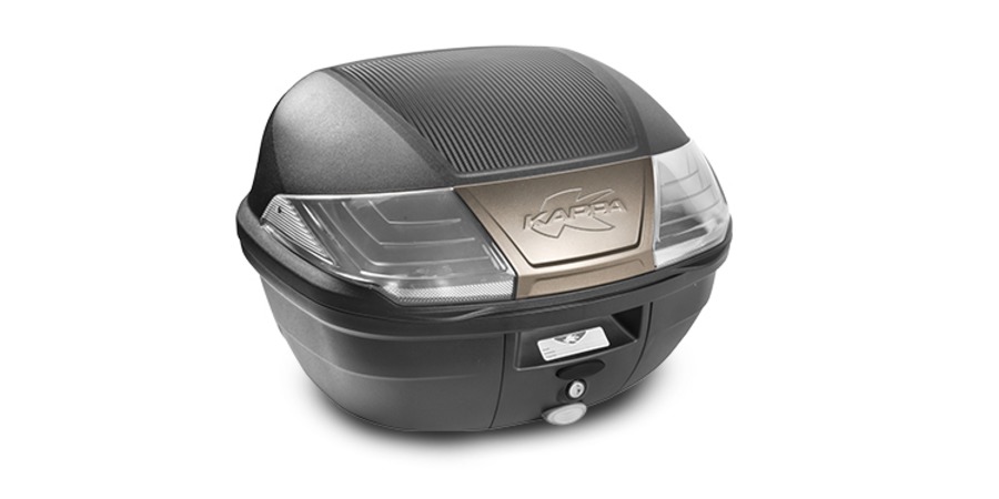 Obrázek produktu MONOLOCK TopCase - 40 l, KAPPA (černý, kouřové odrazky, kompozit) K400NT