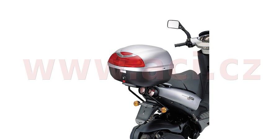 Obrázek produktu MONOLOCK TopCase - 42l, KAPPA (černý, červená odrazka, kompozit, vč. plotny K628) K42N