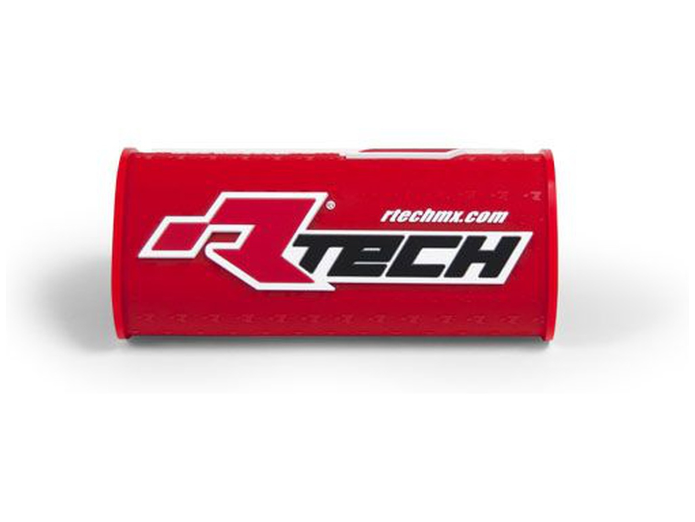 Obrázek produktu chránič na bezhrazdová řídítka s nápisem "Rtech" (pro průměr 28,6 mm), RTECH (červený) R-PCMNBRF0018