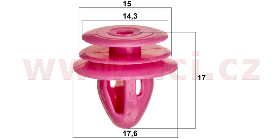 Obrázek produktu plastová příchytka (sada 5 ks) 50196S