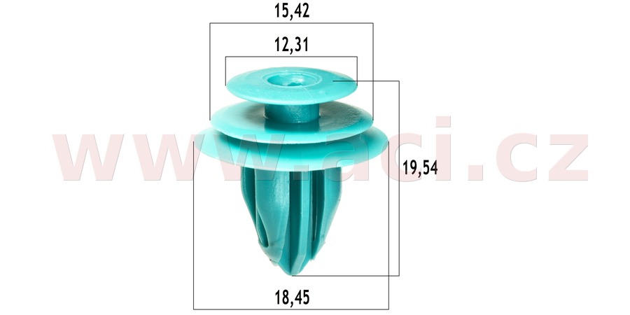 Obrázek produktu plastová příchytka (sada 5 ks) 71519Z