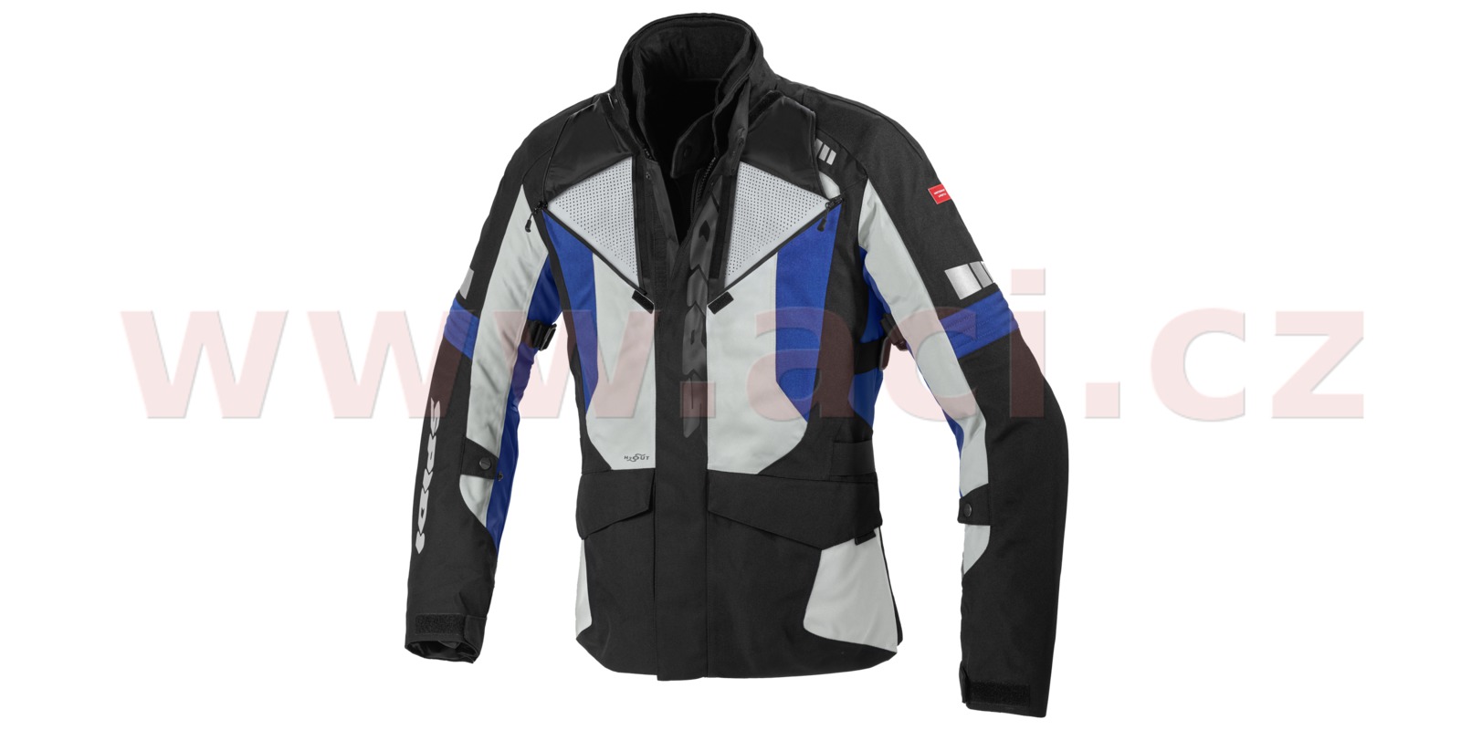 Obrázek produktu bunda OUTLANDER, SPIDI (černá/šedá/modrá, vel. M) D234-498