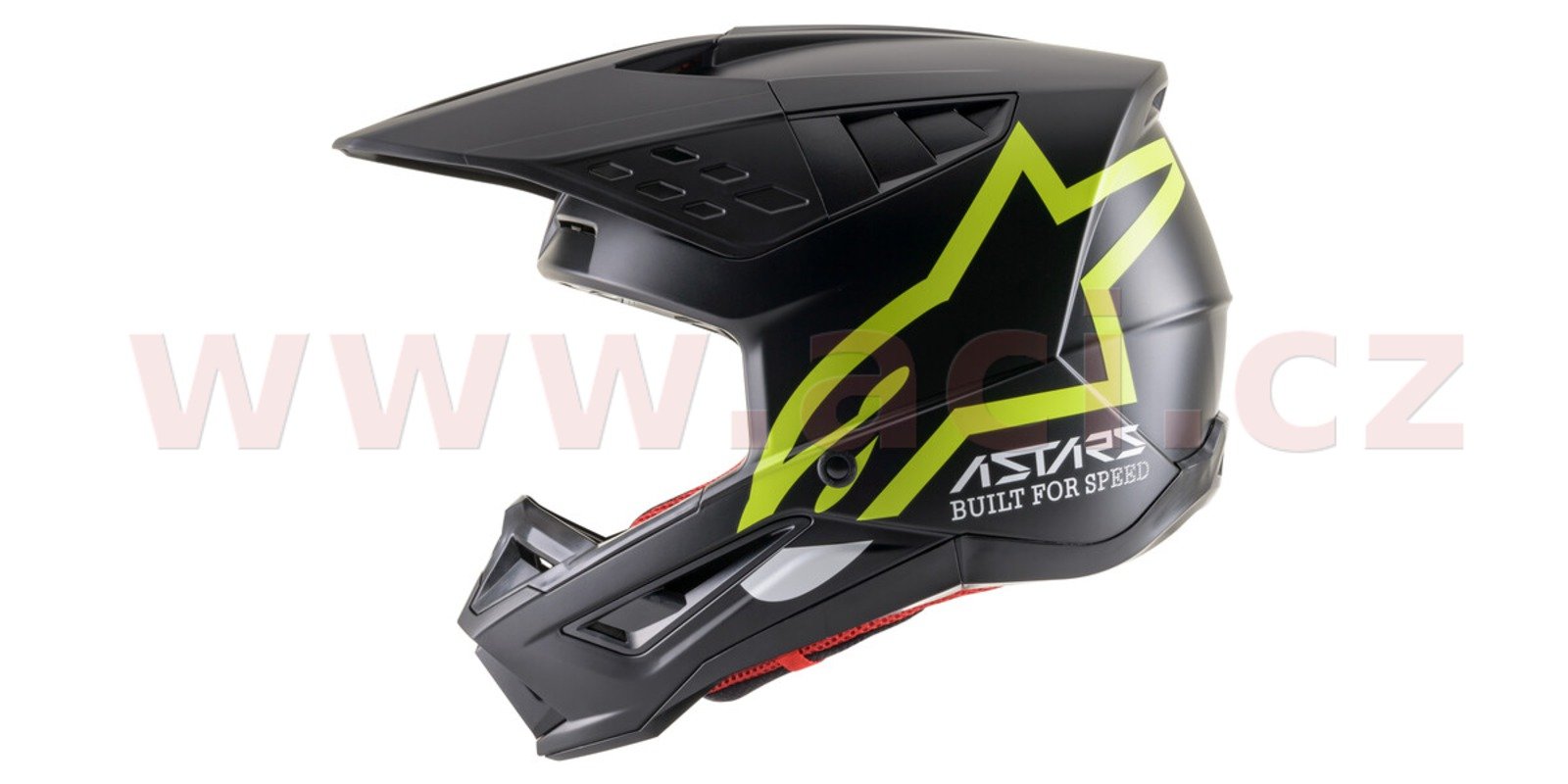 Obrázek produktu přilba S-M5 COMPASS, ALPINESTARS (matná černá/žlutá fluo) 8303220-1559