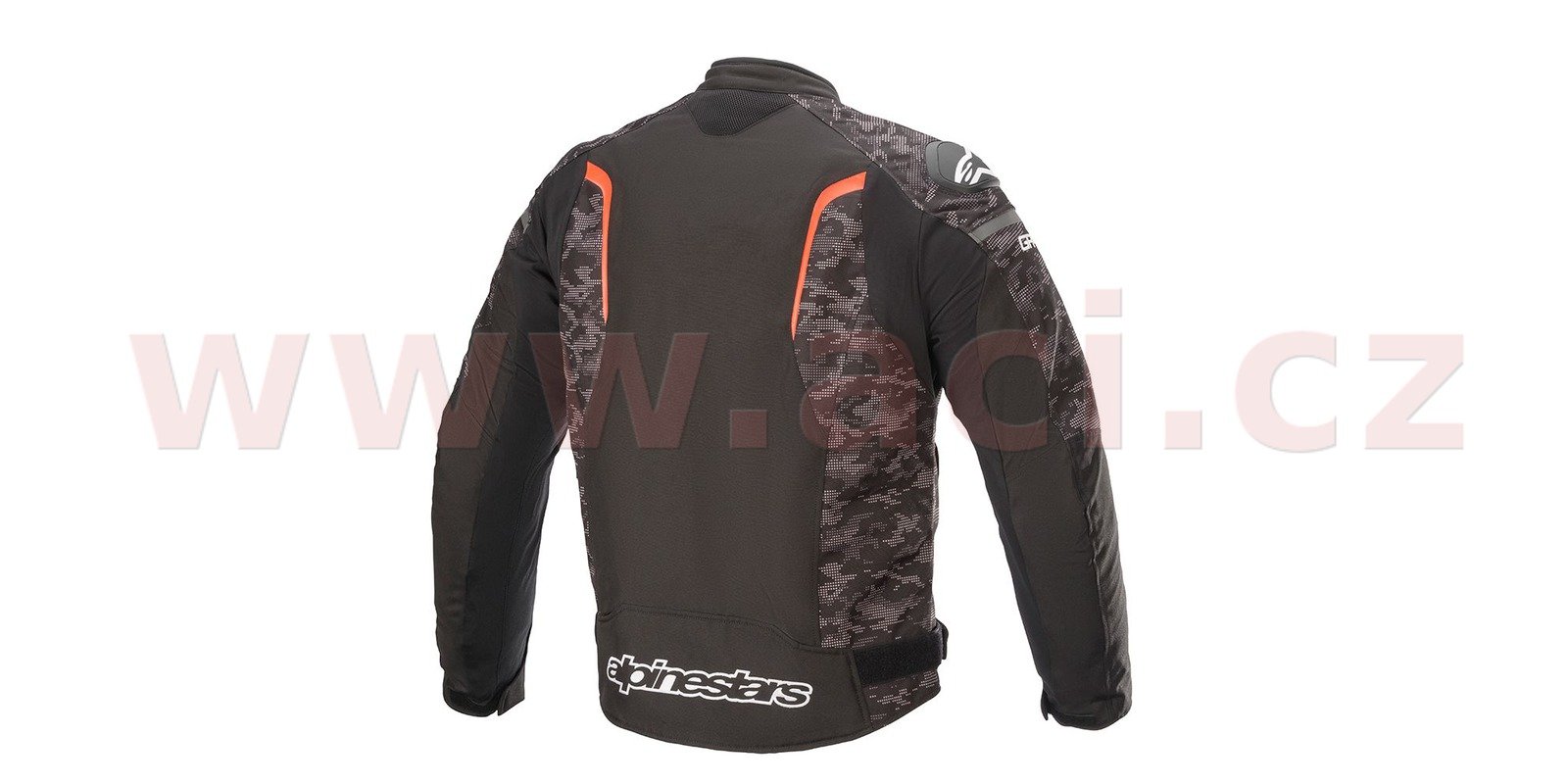 Obrázek produktu bunda T-GP PLUS R V3, ALPINESTARS (černá maskáčová/červená fluo, vel. 4XL) 3300520-994