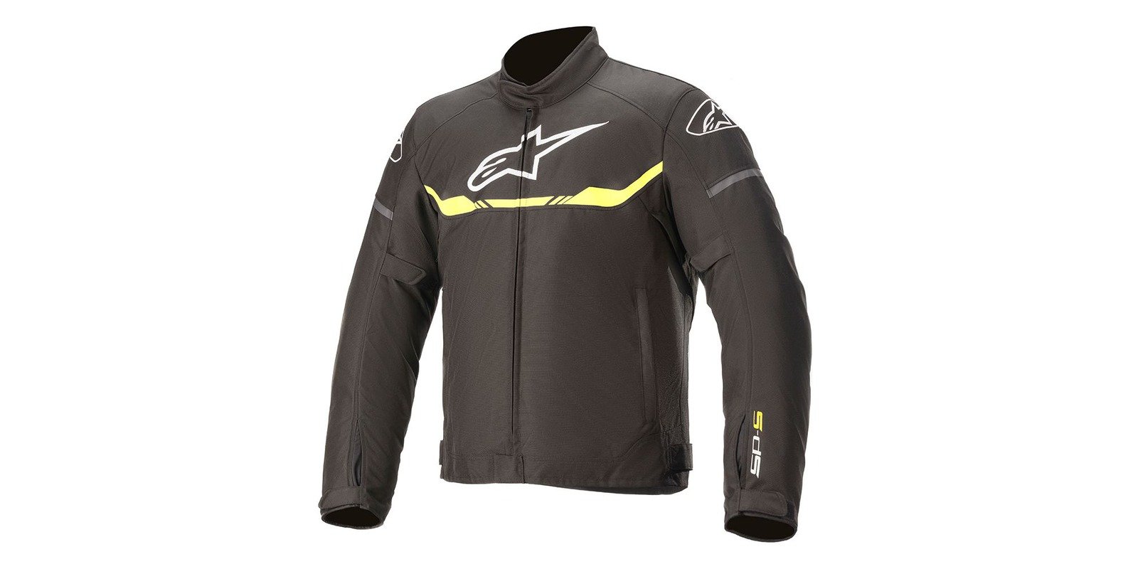 Obrázek produktu bunda T-SPS WATERPROOF, ALPINESTARS (černá/žlutá fluo, vel. 2XL) 3200120-155