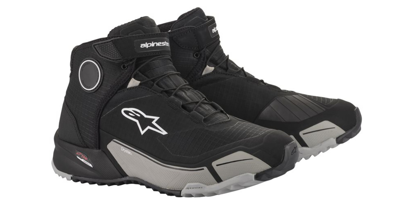 Obrázek produktu boty CR-X DRYSTAR, ALPINESTARS (černá/šedá, vel. 47) 2611820-105