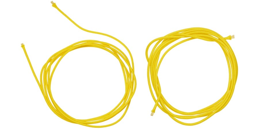 Obrázek produktu náhradní tkaničky do vnitřní botičky pro boty Supertech R a systém vázání bot SMX Plus, ALPINESTARS (žluté, pár)