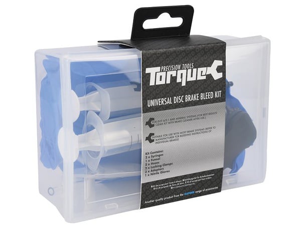 Obrázek produktu univerzální sada pro odvzdušnění brzdové kapaliny cyklo DISC BRAKE BLEED KIT TORQUE, OXFORD TL143