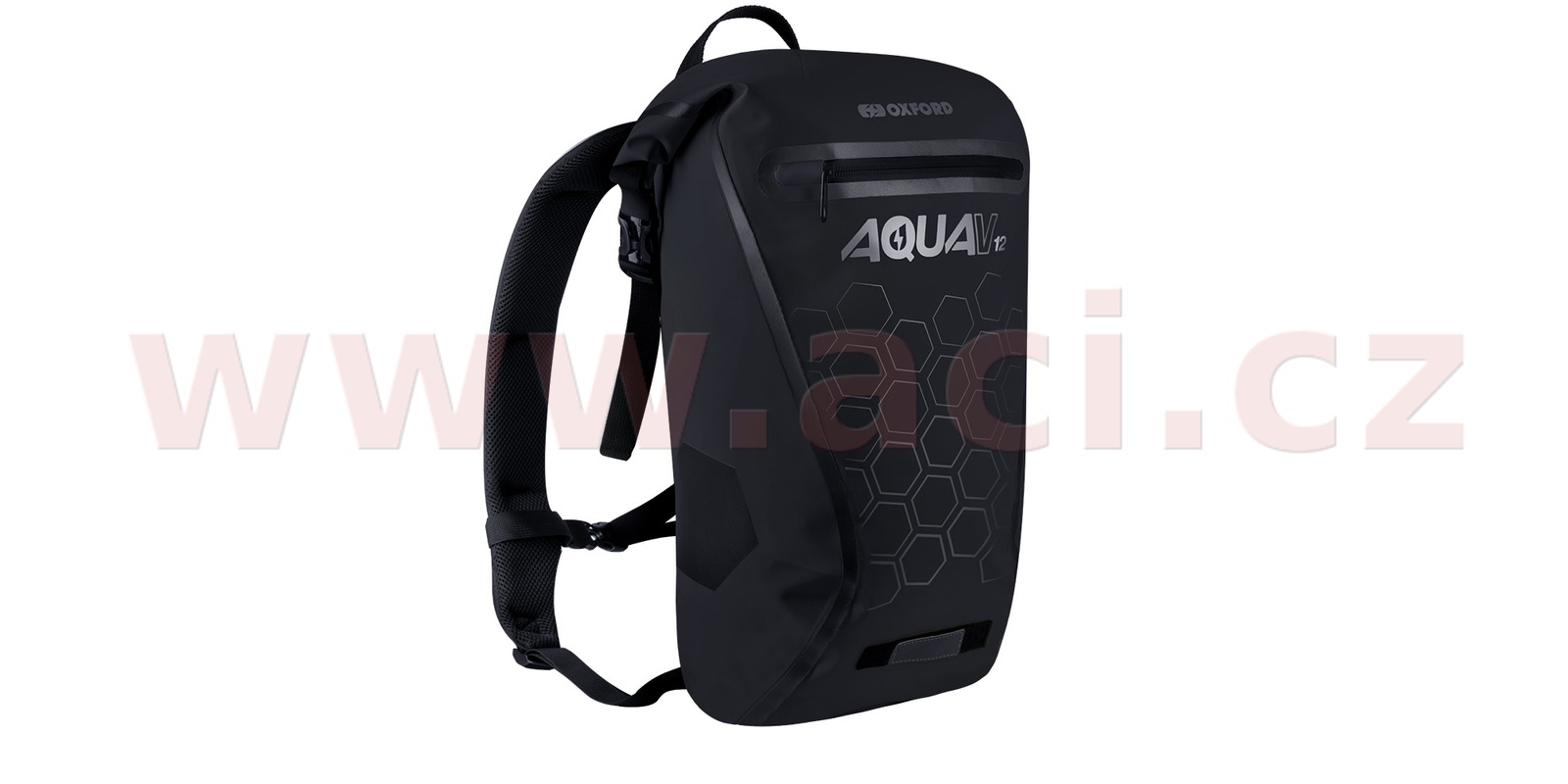 Obrázek produktu vodotěsný batoh AQUA V12, OXFORD (černá, objem 12 L) OL691