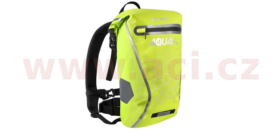 Obrázek produktu vodotěsný batoh AQUA V20, OXFORD (žlutá fluo, objem 20 L) OL697