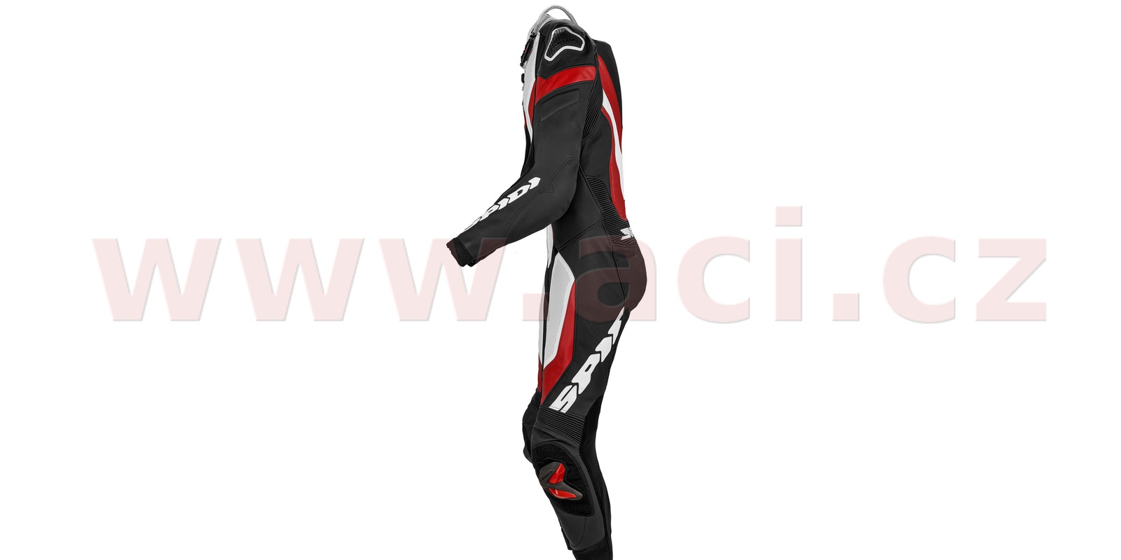 Obrázek produktu jednodílná kombinéza LASER PERFORATED PRO, SPIDI (černá/bílá/červená) Y154-014
