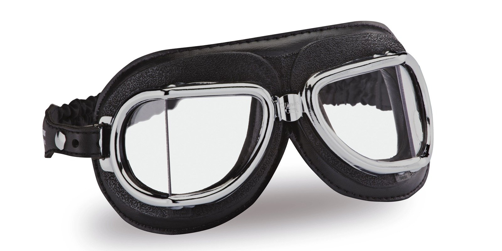 Obrázek produktu Vintage brýle 513, CLIMAX (černé/chromový rámeček/skla čirá) 1301513115000