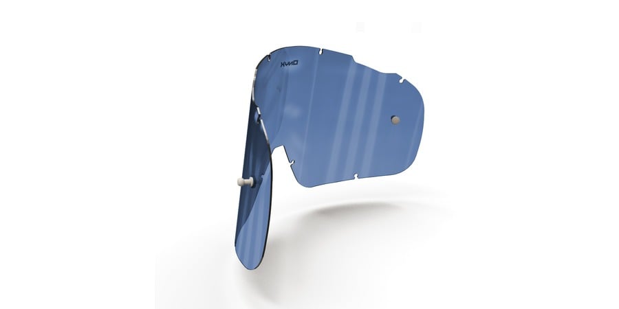 Obrázek produktu plexi pro brýle FOX RACING AIRSPC, ONYX LENSES (modré s polarizací) 15-141-61