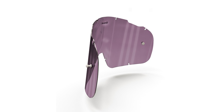 Obrázek produktu plexi pro brýle FOX RACING AIRSPC, ONYX LENSES (fialové s polarizací) 15-141-31