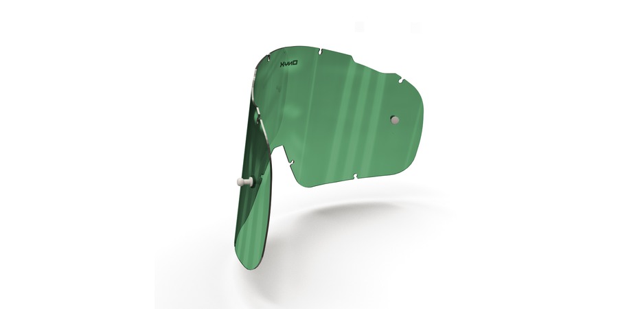 Obrázek produktu plexi pro brýle FOX RACING AIRSPC, ONYX LENSES (zelené s polarizací) 15-141-51