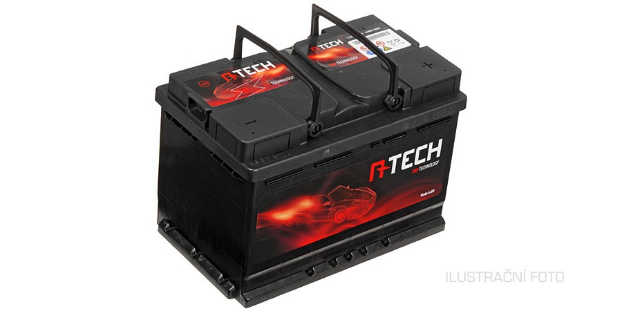 Obrázek produktu 80Ah baterie, 700A, pravá A-TECH 315x175x175 S8014