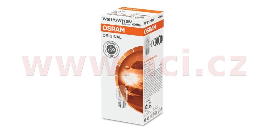 Obrázek produktu žárovka 12V 21/5W (patice W3x16q) OSRAM 7515