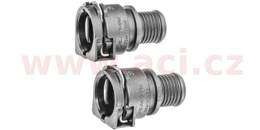 Obrázek produktu rychlospojka rovná NW12 (2ks) NORMA NQPS3 - výroba Německo 0702 6009 012