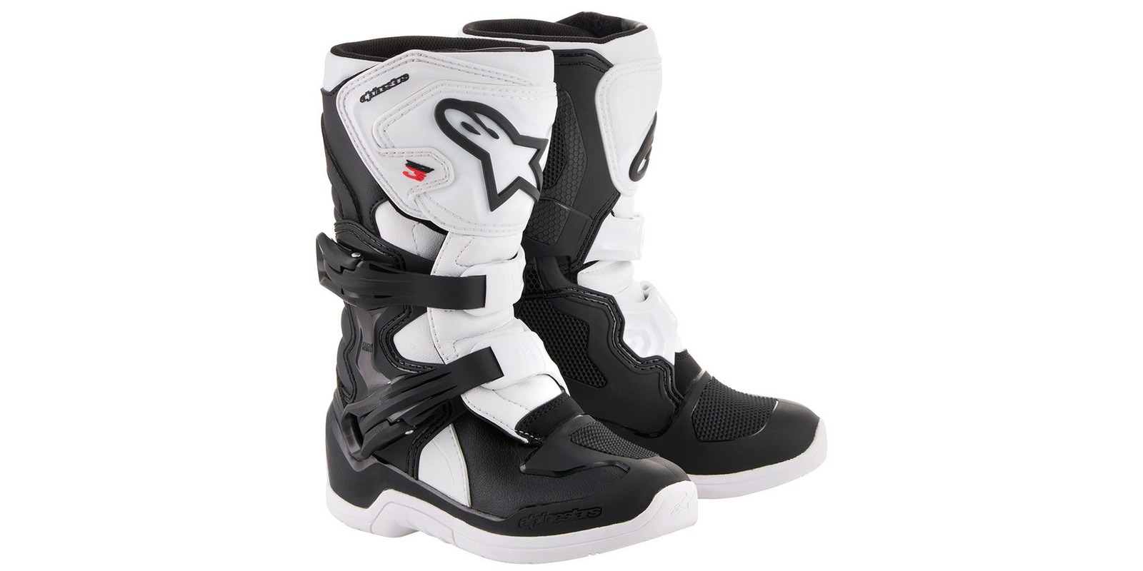 Obrázek produktu boty TECH 3S KIDS, ALPINESTARS, dětské (černé/bílé) 2014518-12