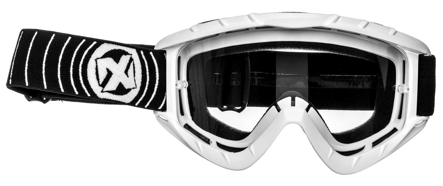 Obrázek produktu MX brýle DIRT, NOX (bílé) LUNMASDIRTUNI BLANC