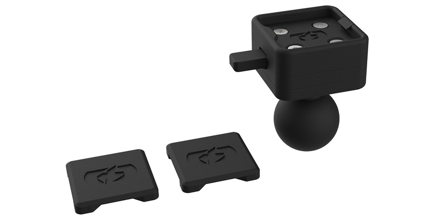 Obrázek produktu držák mobilních telefonů/kamer/navigací CLIQR, sada s 1" kulovým čepem, OXFORD OX853