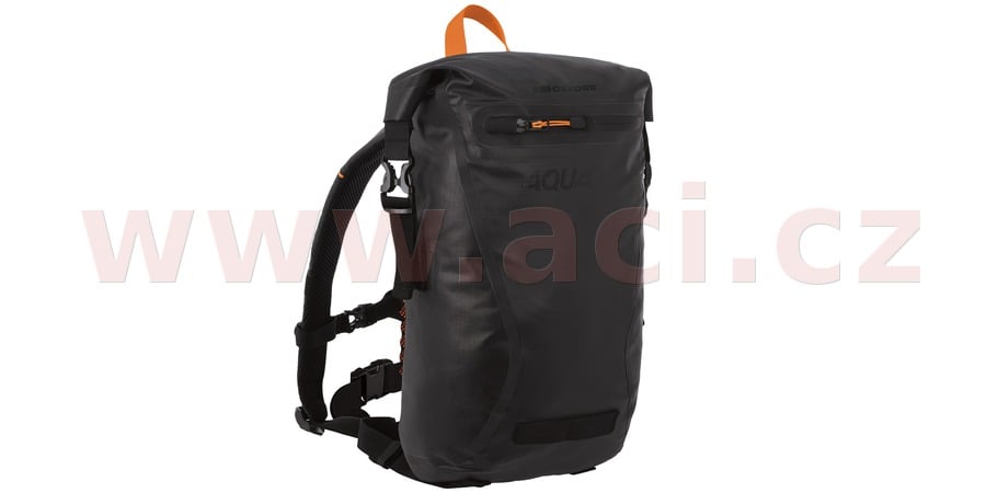 Obrázek produktu vodotěsný batoh AQUA EVO, OXFORD (černá/oranžová, objem 22 l) OL686