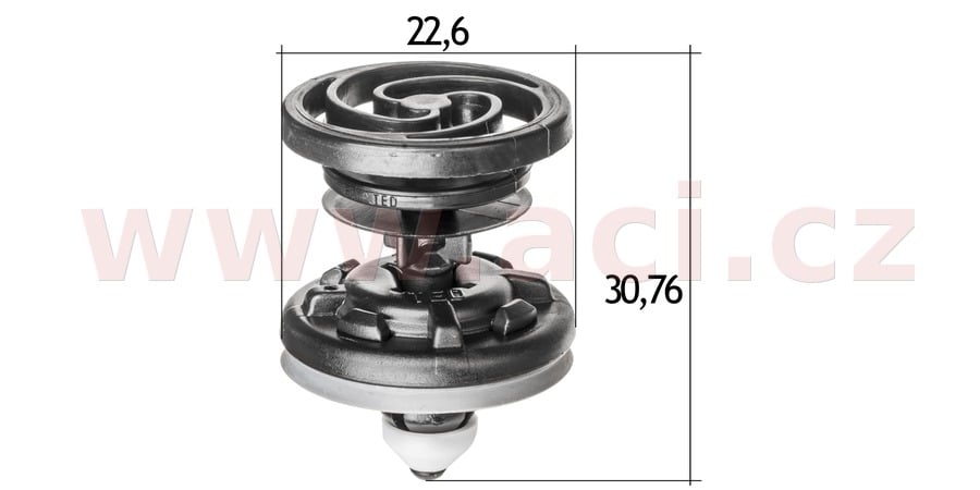 Obrázek produktu plastová příchytka (sada 5 ks) 57298T
