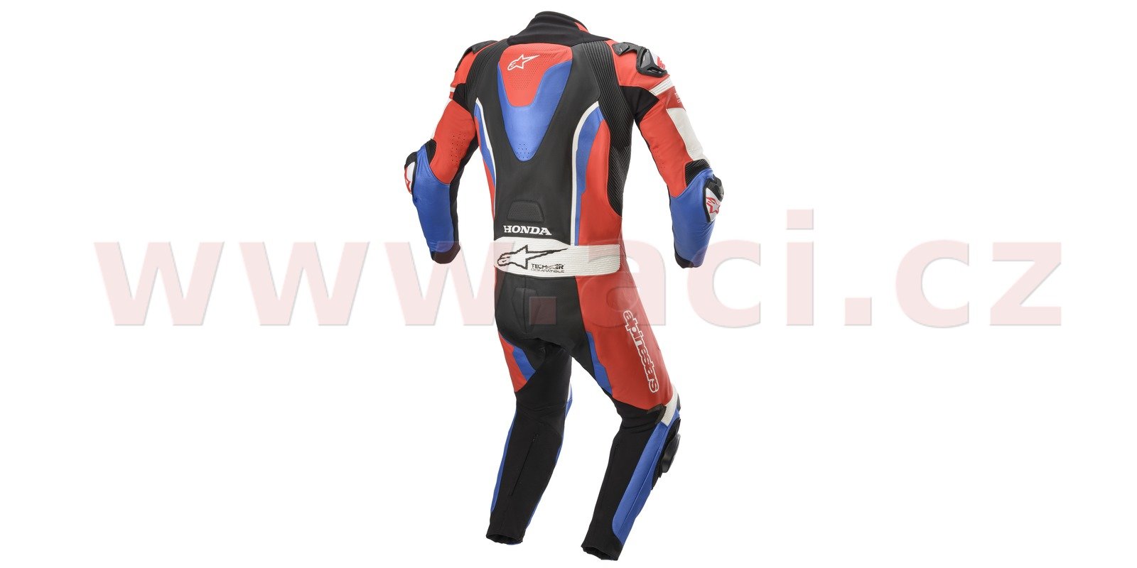 Obrázek produktu jednodílná kombinéza GP PRO 3 HONDA kolekce, TECH-AIR kompatibilní, ALPINESTARS (černá/červená/modrá/bílá) 3155220-183