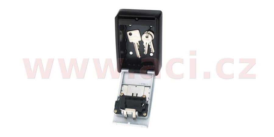 Obrázek produktu univerzální schránka na klíče se 4 místným kódem KeyGarage (rozměry 80 x 45 x 120 mm), ABUS 4003318463310