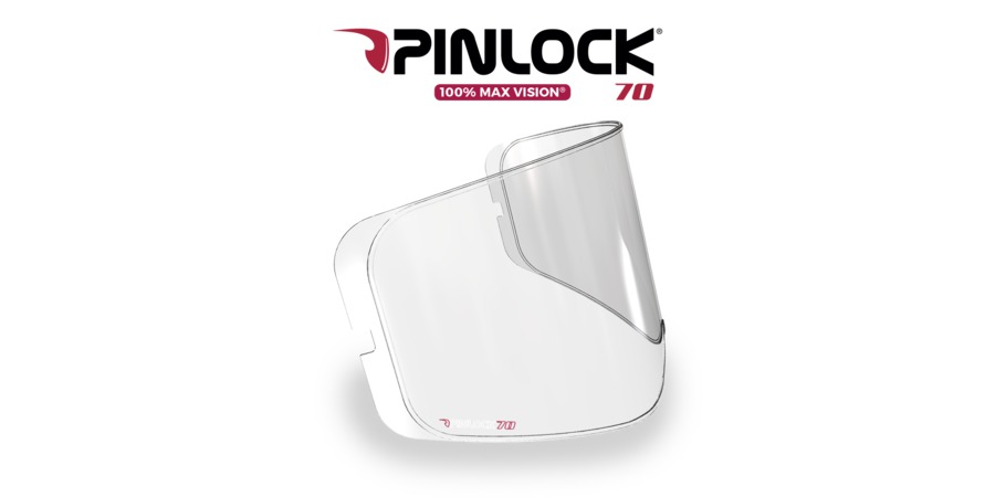 Obrázek produktu Pinlock® 70 MaxVision™ pro plexi přileb Venom/Ghost/Speed/Speed Bandit, SIMPSON (čirý)