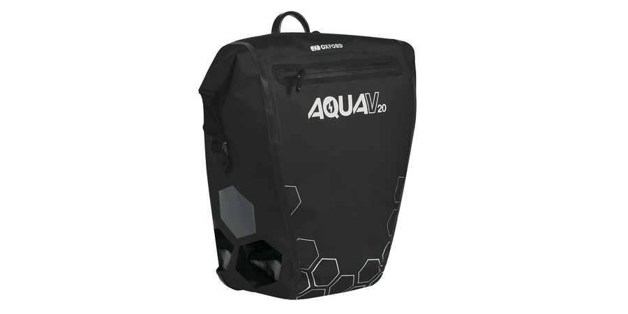 Obrázek produktu boční brašna AQUA V20 QR, OXFORD (černá, s rychloupínacím systémem, objem 20l, 1ks) OL942