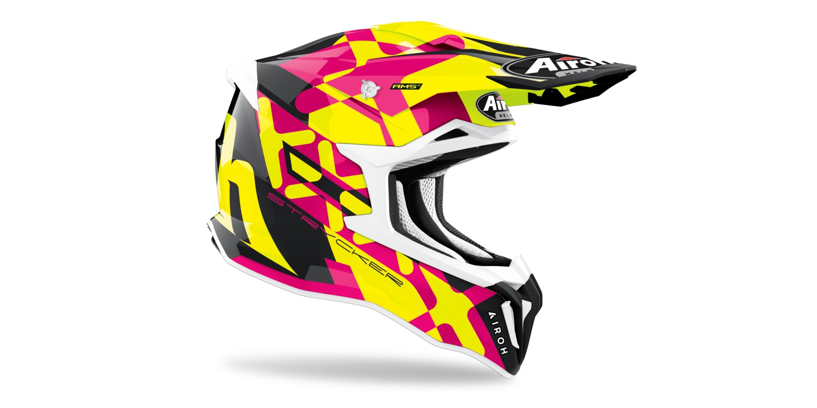 Obrázek produktu přilba STRYCKER XXX, AIROH (lesklá růžová, vel. XXL) 2022 STKX54