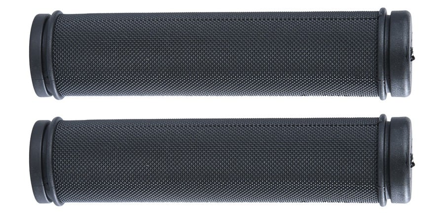 Obrázek produktu gripy MTB, OXFORD (černé, jednokomponentní, délka 130 mm, 1 pár) HG48B