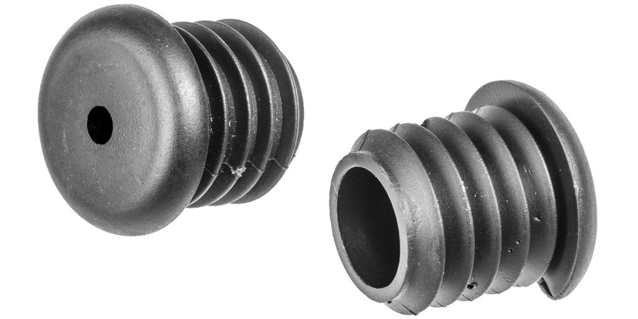 Obrázek produktu plastové špunty do konců řídítek, OXFORD (černé, 1 pár) HT617B10