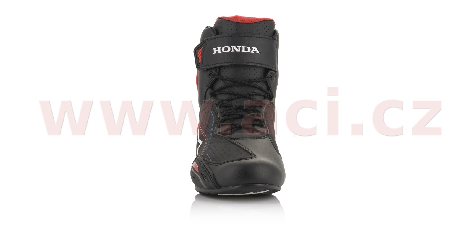 Obrázek produktu boty FASTER-3 HONDA kolekce, ALPINESTARS (černá/červená/modrá) 2024 2510720-183