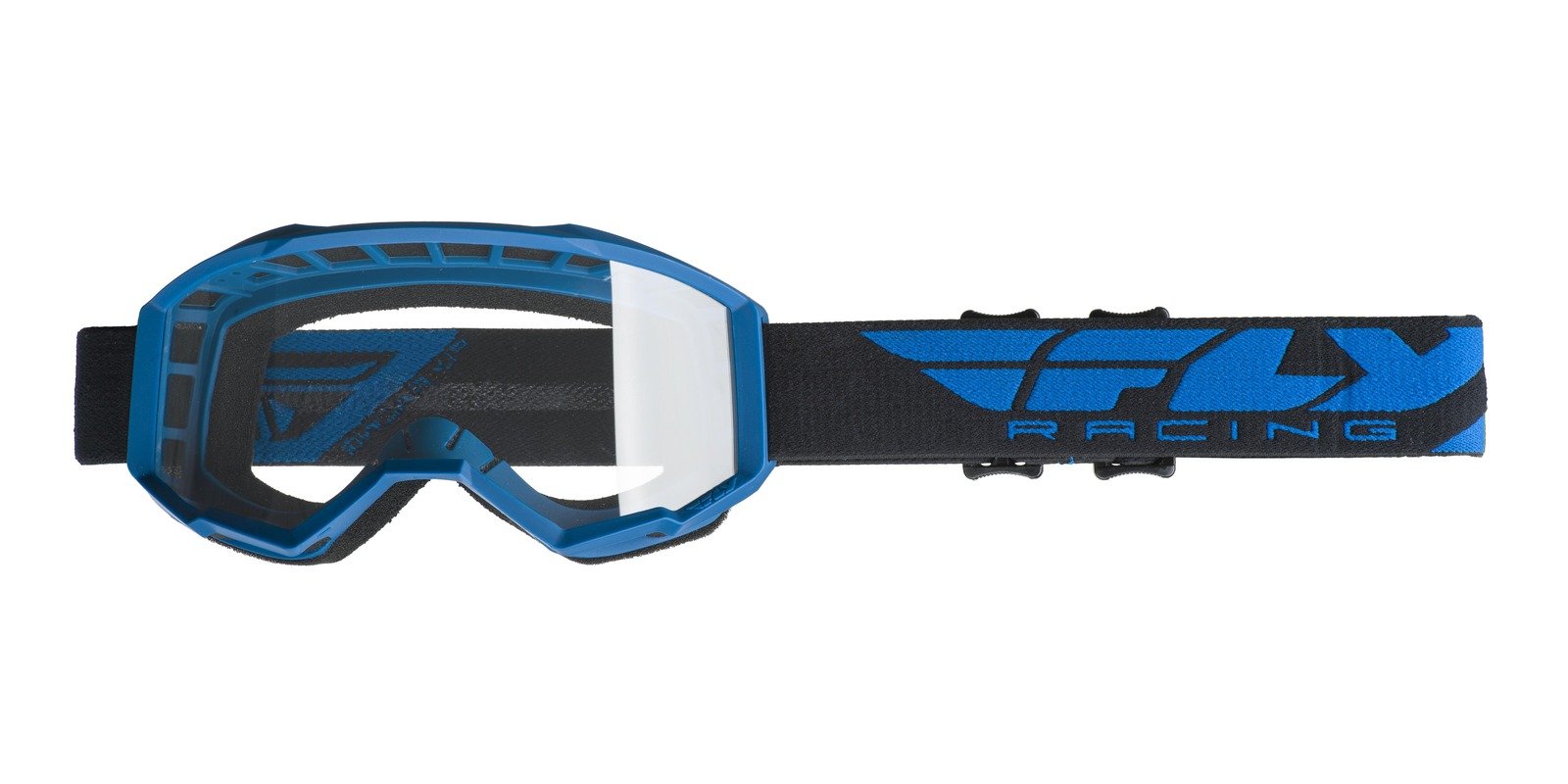 Obrázek produktu brýle FOCUS, FLY RACING - USA (modrá, čiré plexi bez pinů) 37-5101