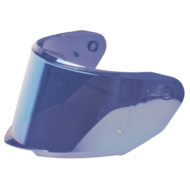 Obrázek produktu plexi pro přilby Integral GT 2.0 s přípravou pro Pinlock, CASSIDA (modré chromové) NEMÁ