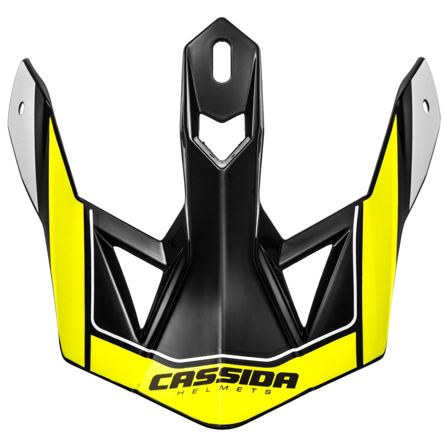 Obrázek produktu kšilt pro přilby Cross Pro 2, CASSIDA (žlutá fluo/černá/bílá) NEMÁ