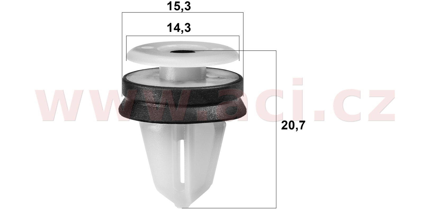 Obrázek produktu plastová příchytka (sada 5 ks) 57108T